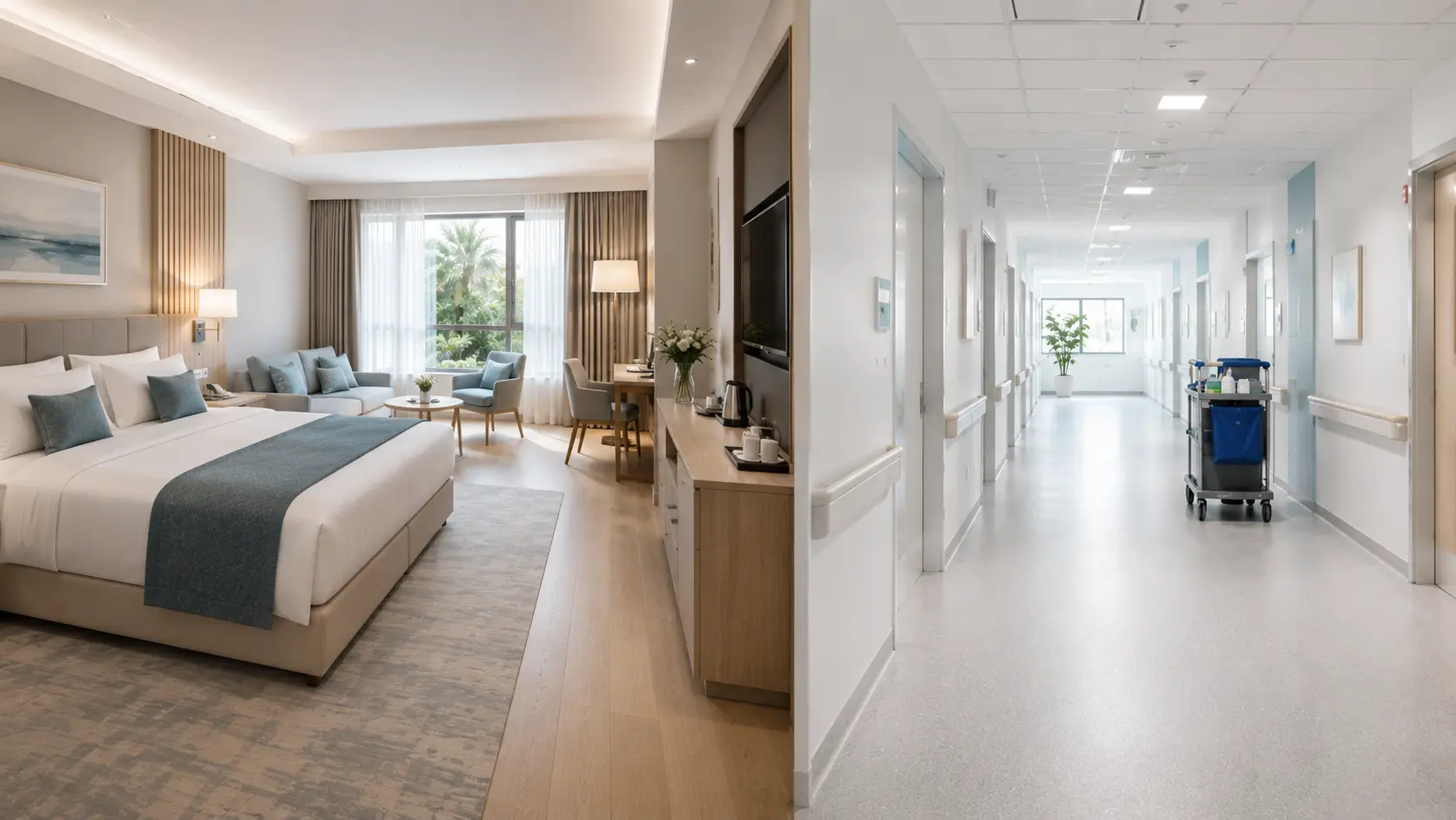 Hoteles y Hospitales