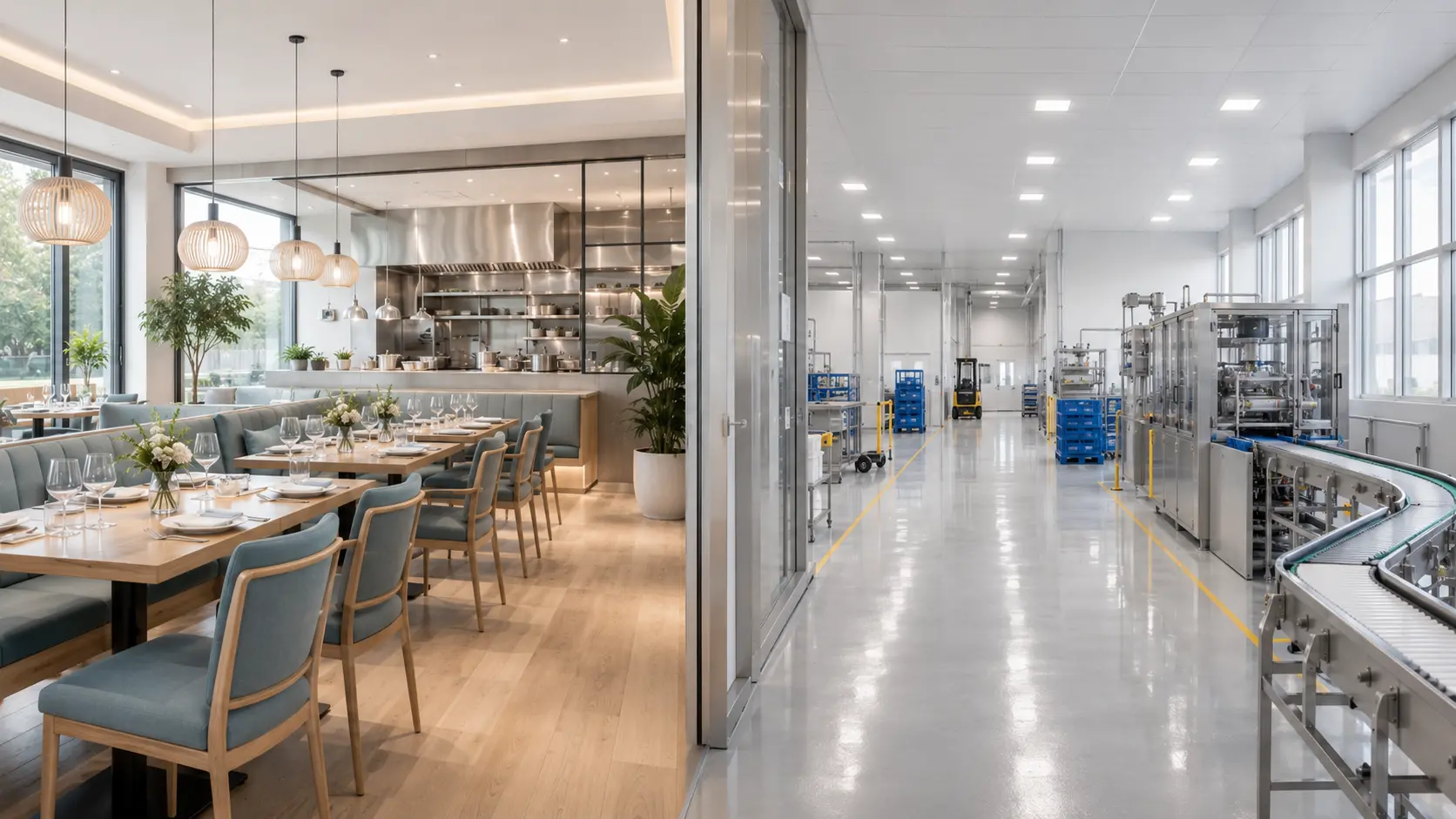 Restaurantes e Industria